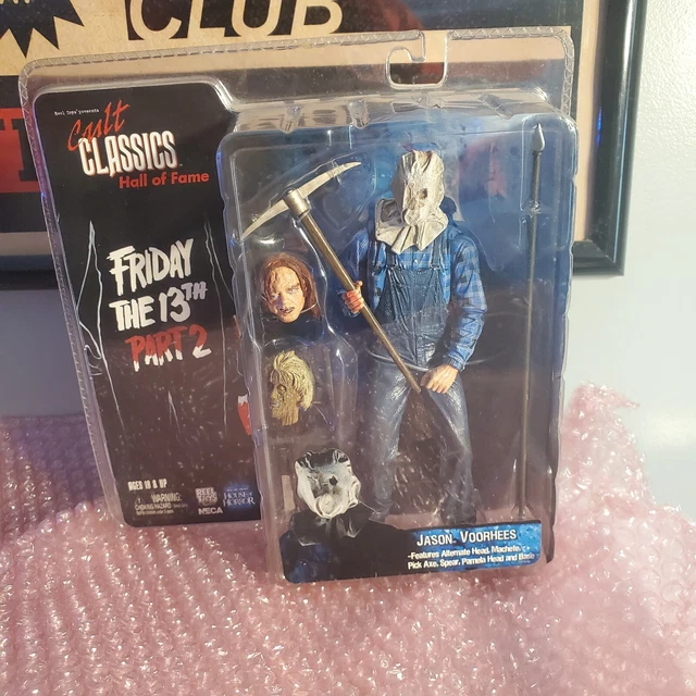 NECA Cult Classics Hall Of Fame Friday the 13th Part 2 Jason Voorhees Figure New