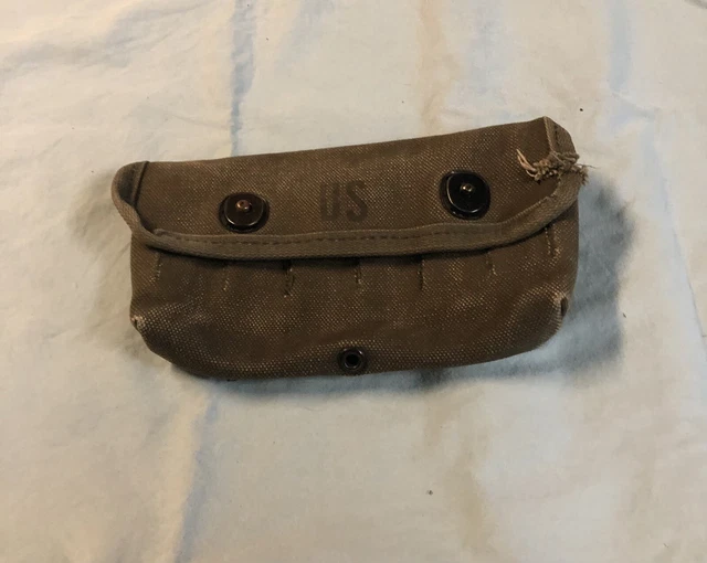 VIETNAM WAR US Army Marines USMC Shotgun Ammo Ammunition Belt Pouch £16