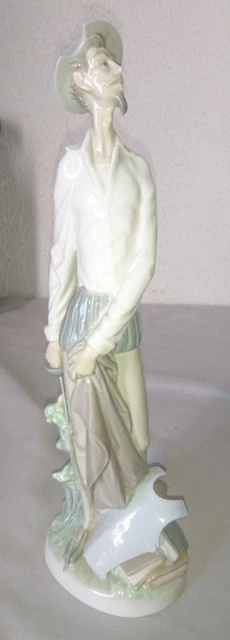 Figurine Ancienne En Porcelaine Espagnole Lladro - Signée - 22 Cm