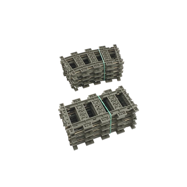 Lego® train rails 9V chemin de fer voie ferrée 4520 4515SET de rails aiguillage