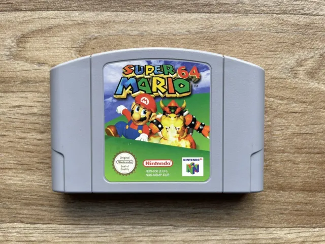 Super Mario 64 N64 Game Cartridge Cart Only UK PAL