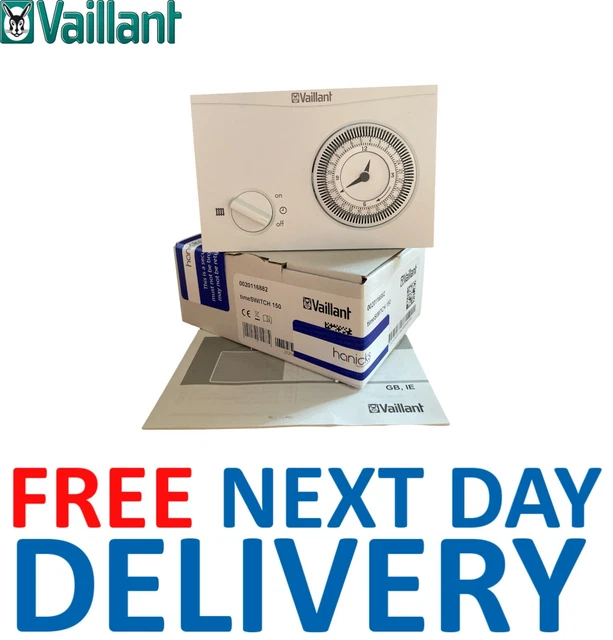 VAILLANT TIMESWITCH 150 Mechanical Analogue 24 Hr Timer Clock