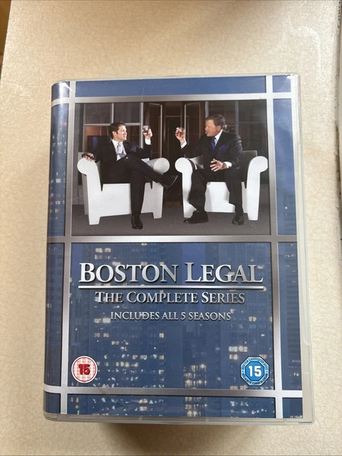 BOSTON LEGAL - Series 1-5 - Complete (Box-set) (DVD, 2009) 27 Discs £20 ...