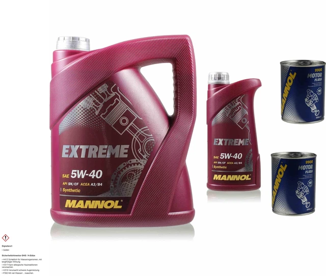 6L Olio mannol extreme 5W-40