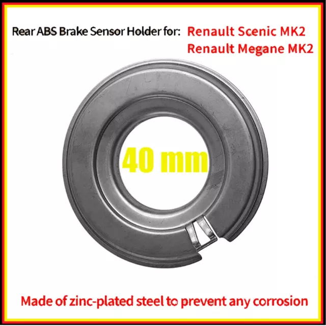 Für Renault Megane Scenic Mk2 Mk Ii Abs Halter Halterung Platte Sensor Hinten De