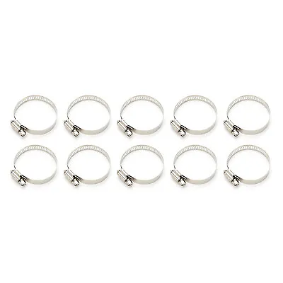 Ti22 Performance Tip5175 Hose Clamps 1-1/2-1-3/4 10 Pack Hose Clamp, Worm Gear,