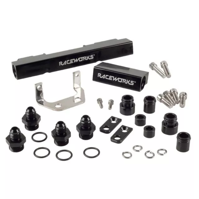 Raceworks Upgrade 14mm Fuel Rail to suit Mazda RX-7 Series 4 5 FC3S Raceworks Upgrade 14mm Fuel Rail to suit Mazda RX-7 Series 4 5 FC3S