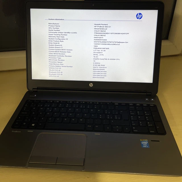 Laptop Hp Probook 650 G4 I5 7200U Ram 8Gb Fhd | Hàng Xách Tay Japan 98