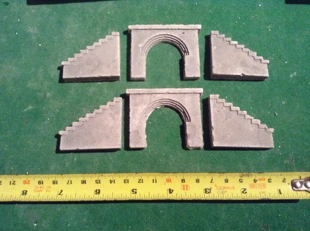 OO /HOCSCALE STORM Drain / Culvert Set Concrete Type Painted SAV20 £2. ...