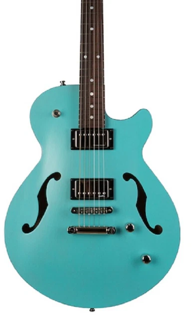 Godin Montreal Premiere HT Semi-hollow Electric Guitar Laguna Blue with Bag