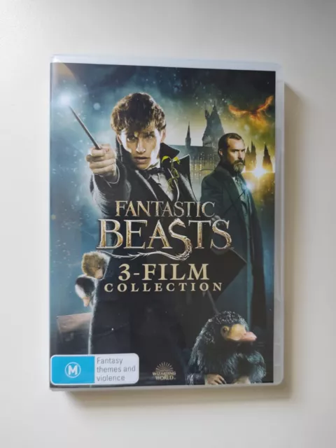 FANTASTIC BEASTS 3-FILM COLLECTION DVD Very Good Condition | FREE POST
