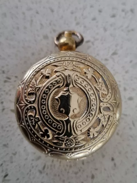 Antique Edwardian Gold Filled Keepsake/Picture Locket