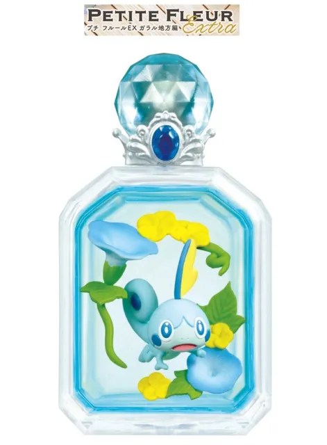 RE-MENT Pokemon Petite Fleur EX Galar Region Mini Figure 4 Sobble Flowers Bottle