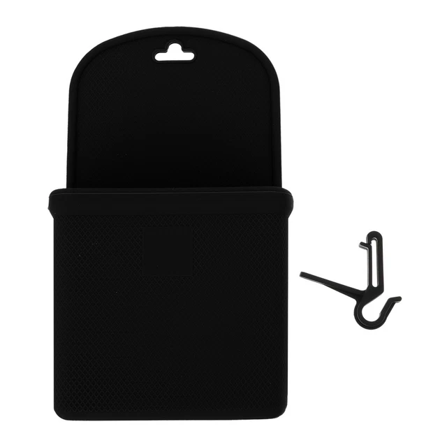 1-5Pcs Organizer Per Auto Borsa Portaoggetti In Rete Tasca A Rete Porta Cellulare Accessori Auto Tasca A Rete Multifunzione Per Auto - Foto 2