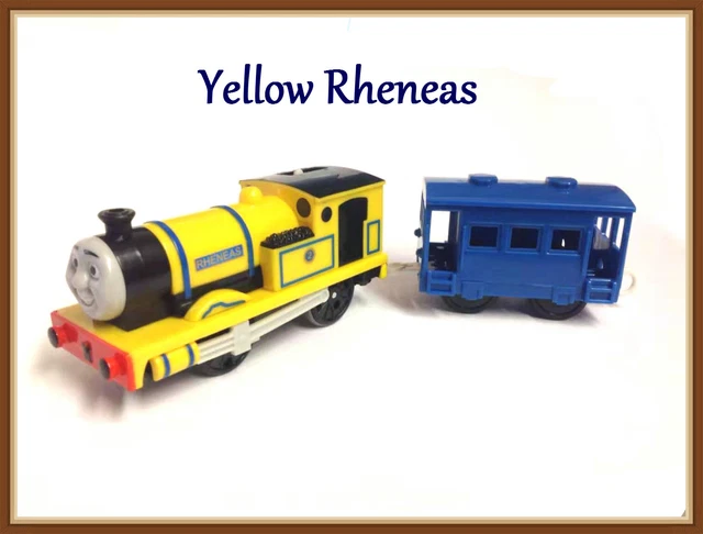 THOMAS TRACKMASTER YELLOW Rheneas*** new without box £39.21 - PicClick UK