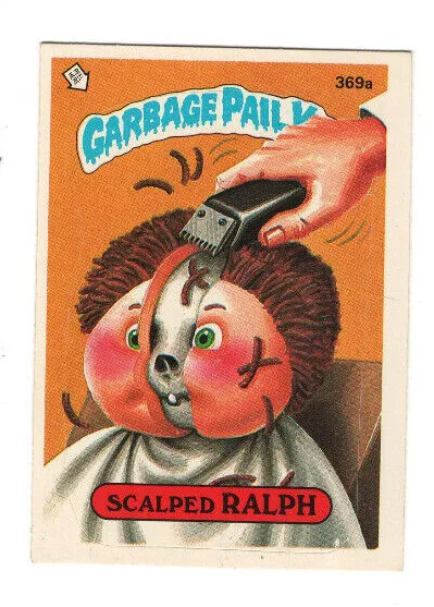 GARBAGE PAIL KIDS SCALPED RALPH 369a (TOPPS, 1987, Series 9)