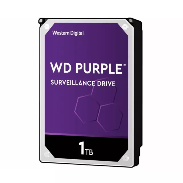 WD 1TB 2T 3T 4TB HDD Blue PC Purple Surveillance Hard Drive Western Digital 3.5"