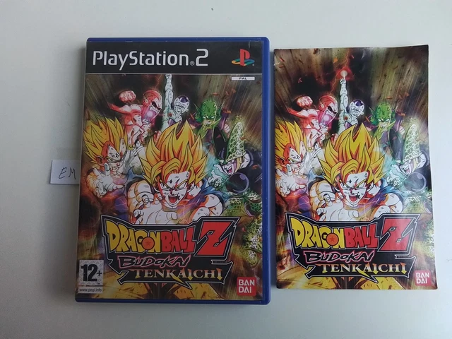 Dragon Ball Z Budokai Tenkaichi Sur PS2 – Complet, PAL FR, Très Bon état