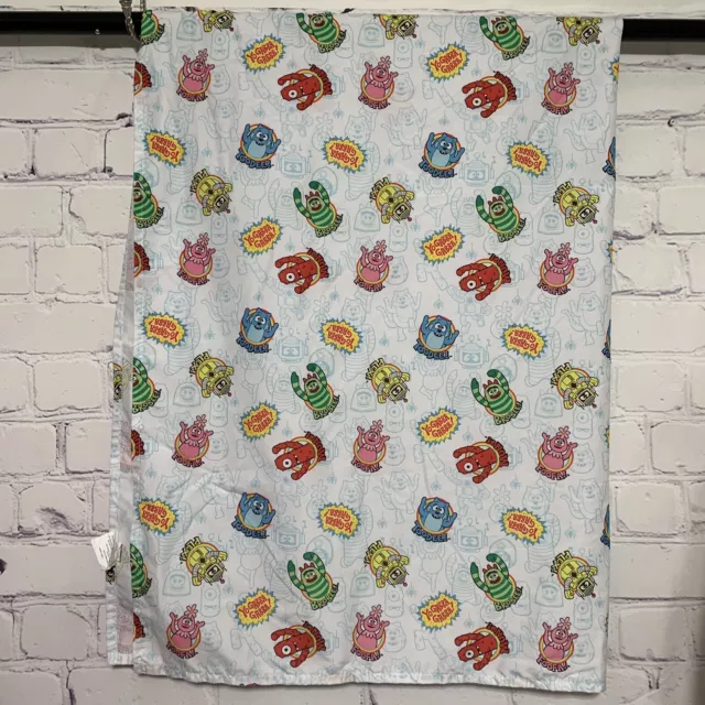 Yo Gabba Gabba Toddler Bed Flet Sheet 58 x 44 inches Vintage Y2K