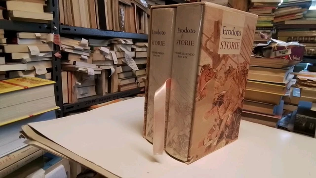 Erodoto - Storie - Mondolibri, 2 Voll. 2003, 27g25 Erodoto - Storie - Mondolibri, 2 Voll. 2003, 27g25