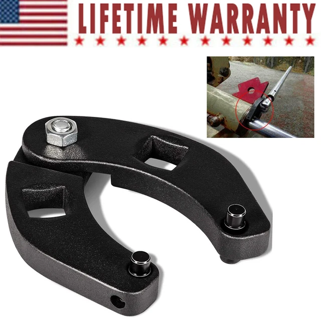Heavy Duty Gland Nut Wrench Tool for Hydraulic Cylinder Cap Remover Adjustable