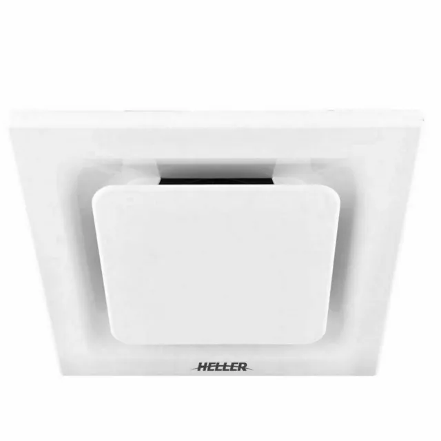 Heller 200mm White Ducted Exhaust Fan Laundry Bathroom Ventilation Ceiling
