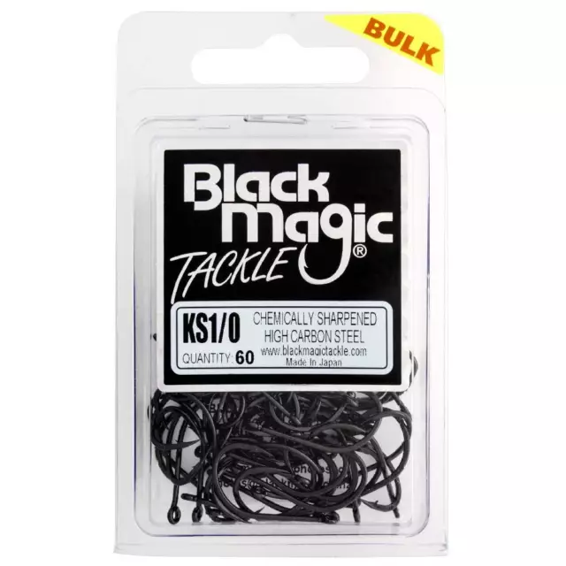 NEW Black Magic KS Hooks Bulk Pack By Anaconda