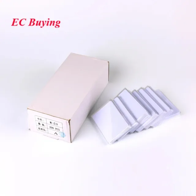 EC Buying Chipless White Card IC White Card Blank Electronic Chip Cards