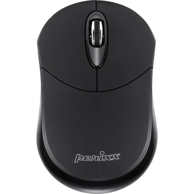 3x Perixx PERIMICE-809, Mouse Bluetooth per PC e Tablet, Nero
