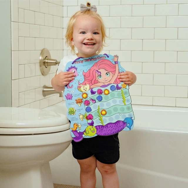 POTTY TRAINING REWARD Chart for Girls with 35 Reusable Stickers – Potty ...
