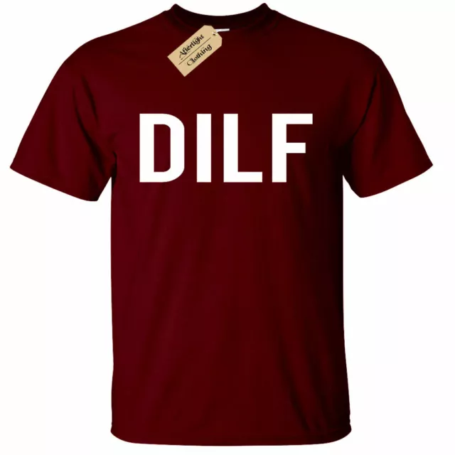 Men's DILF T-Shirt | S to Plus Size | Funny boyfriends husband fathers dads gift