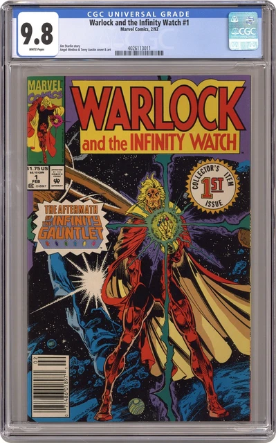 Warlock and the Infinity Watch #1 CGC 9.8 1992 4026113011