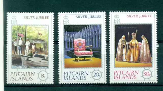 PERSONNAGES - SILVER JUBILEE Queen Elizabeth II PITCAIRN 1977