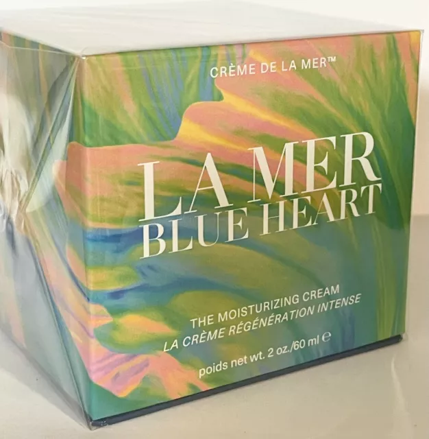 La Mer Limited Edition Blue Heart Creme de la Mer, 2 oz NEW! 3