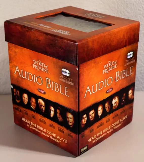 THE WORD OF PROMISE Dramatic Theatre AUDIO NKJV BIBLE REPLACEMENT CD (1-79 CDS)