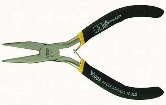 Pinza A Becchi Piatti HR 160mm - Con Impugnatura Bimateriale, In Acciaio CR-V - Foto 11