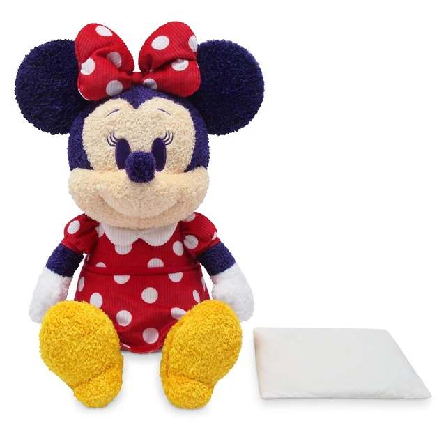 DISNEY KIDS MINNIE Mouse Weighted Soft Toy Cuddly Medium Plush
