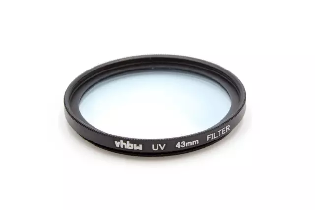 Universel UV Filtre de Protection 43mm pour Canon EF-M 22 mm 2.0 STM