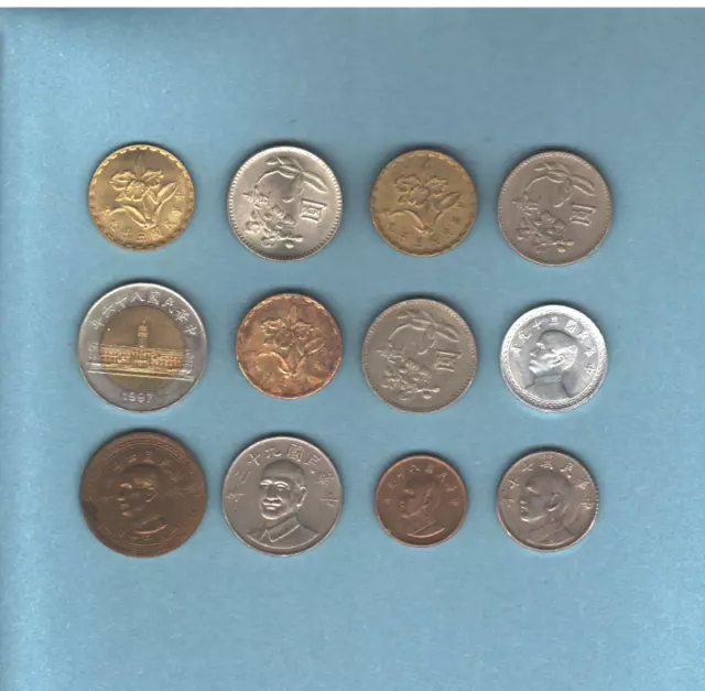 Taiwan - Coin Lot - World/Foreign/Asia - ( You Identify )