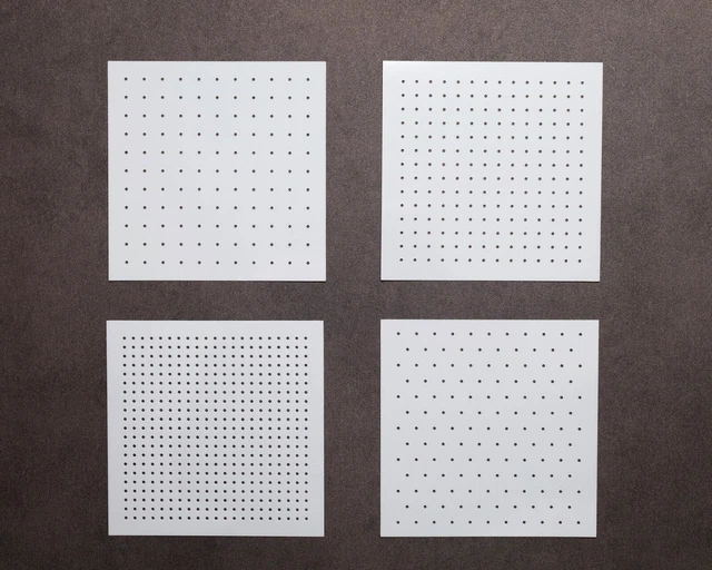 12 Pochoirs Broderie Sashiko FREEBLOSS | 14x14cm, Motifs Géométriques, Acrylique Réutilisable
