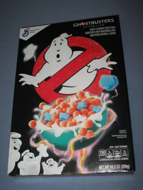 Ghostbusters Afterlife Cereal 2021 Movie Unopened General Mills - Sealed - New !