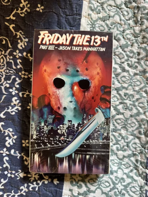 Friday the 13th Part 8 VIII: Jason Takes Manhattan (VHS 1989) Voorhees Paramount