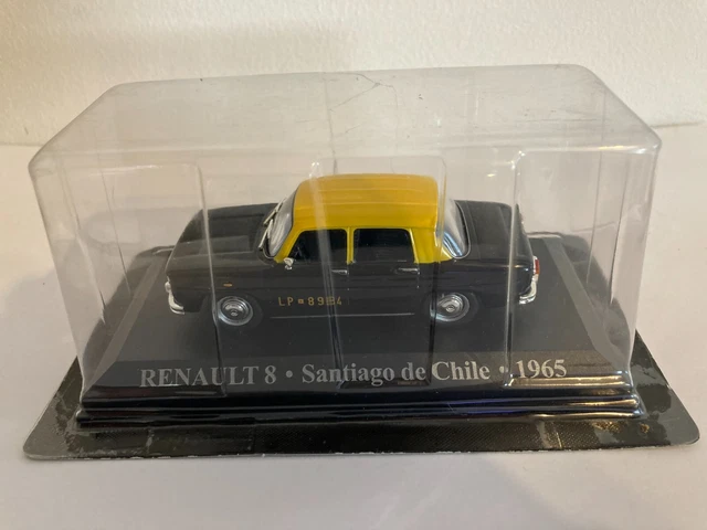 1/43 Ixo Renault 8 R8 "Santiago de Chile" 1965 sous blister scellé jamais ouvert