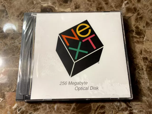Extremely Rare NeXT Computer 256 Megabyte Optical Disk SEALED