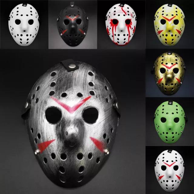 Party Mask Halloween Freddy Jason Mask Scary Hockey Friday 13th Full Mask 8color