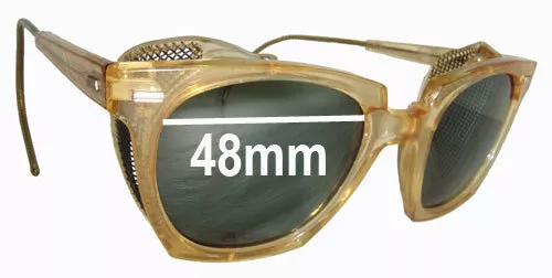 SFx Replacement Sunglass Lenses Fits Willson Safety - 48mm Wide