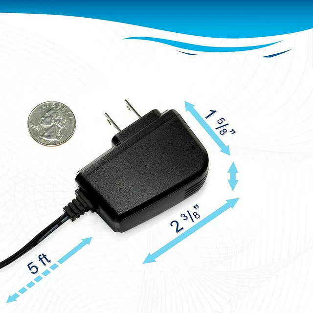 HQRP AC Adapter Charger for Petsafe Wireless Training Collar PDT00-15102 RFA-545 4