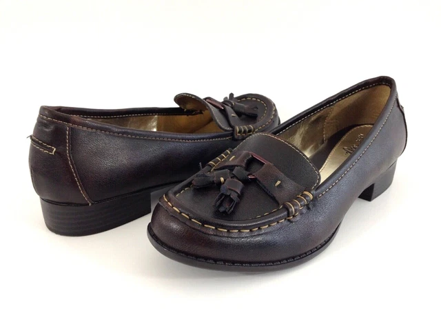 EUROSOFT BY SOFFT Womens Everett Slip On Loafers Size 7 M Black Man Made 3032121 19.96 PicClick