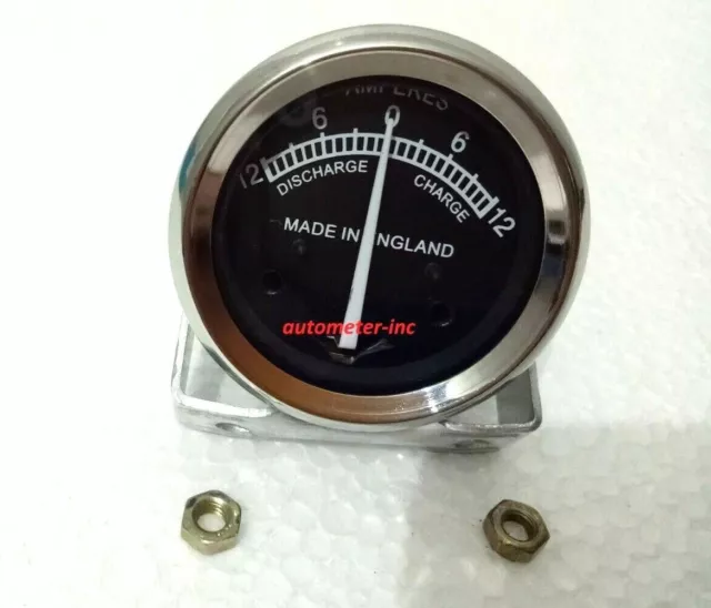 Lucas Amperometro AMP Meter Per Triumph BSA AJS Matchless Ariel Norton Velocette