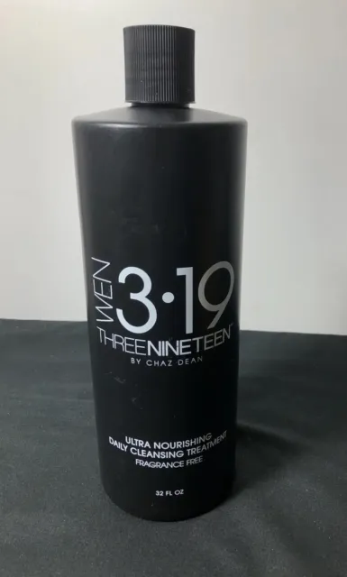 NEW,SEALED WEN 3.19 THREE NINETEEN by CHAZ DEAN DAILY CLEANSING TREATMENT 32oz